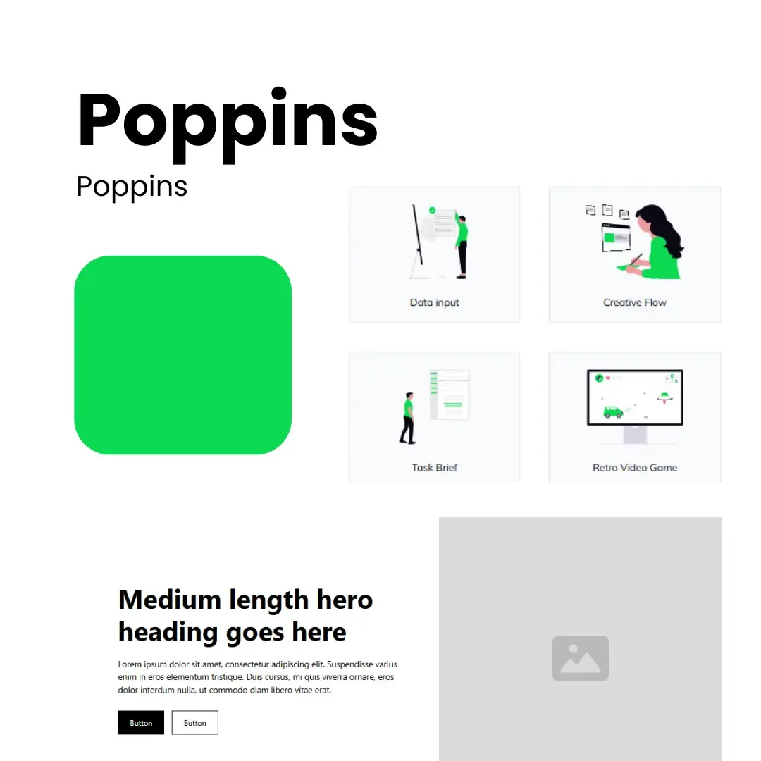 Elementy designu strony devesol