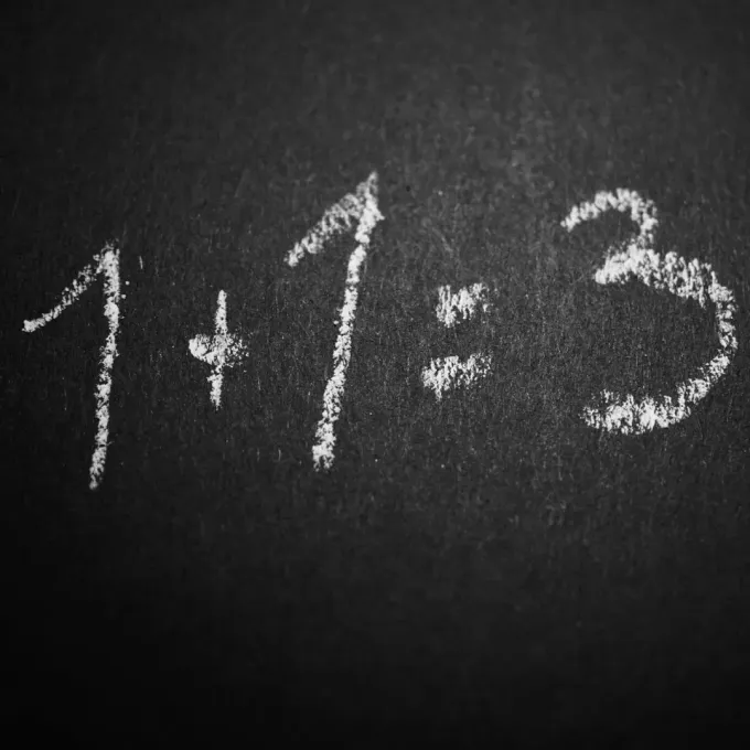 Podstawowy błąd 1+1=2, a nie 3